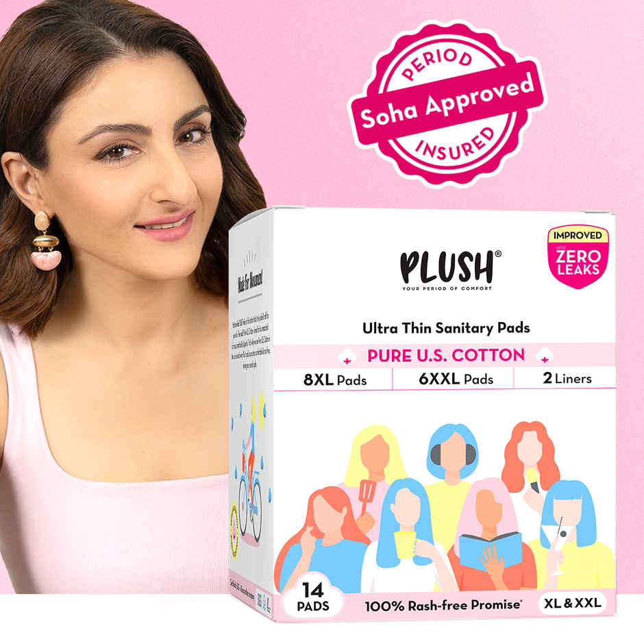 Plush & NOTO Periodcare Duo - Sanitary Pads + Berry Popsicle