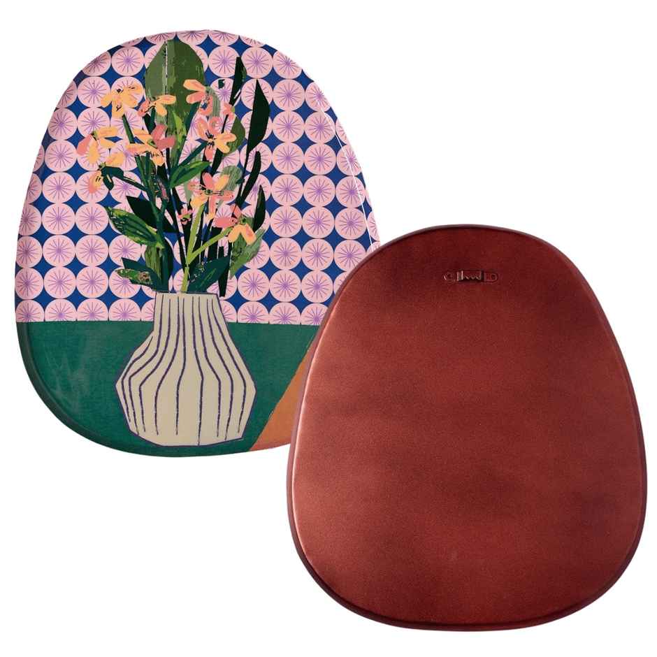 The Wishing Chair Bud Vase Metal Wall Plate - 18280