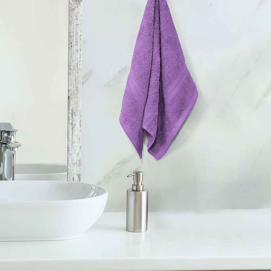 Sassoon Anatolia 100% Cotton Hand Towel | Purple | 40 x 60 cm