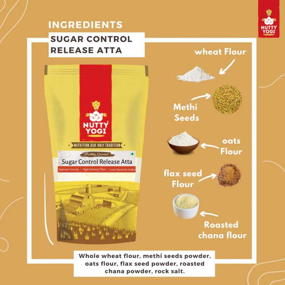 Nutty Yogi Sugar Control Atta