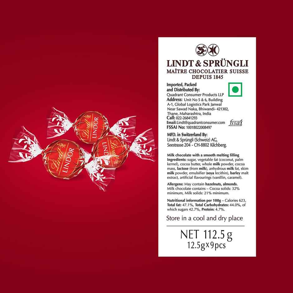 Lindt Lindor Milk Gift Box Combo  