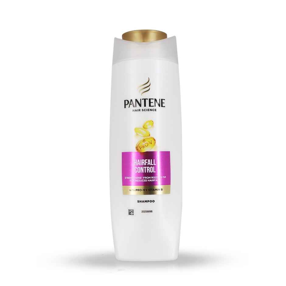 Pantene Hairscience Hairfall Control Shampoo, Lesser Hair Fall With Vitamin B Combo