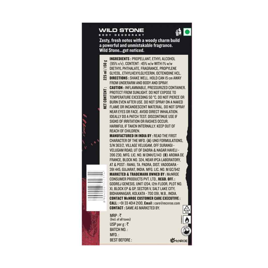 Wild Stone Ultra Sensual Deodorant