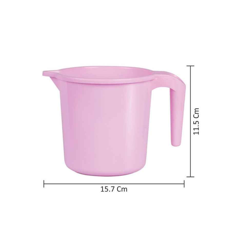 Joyo Plastics Dolphin Bathroom Mug - 1100 ml (Colour May Vary)