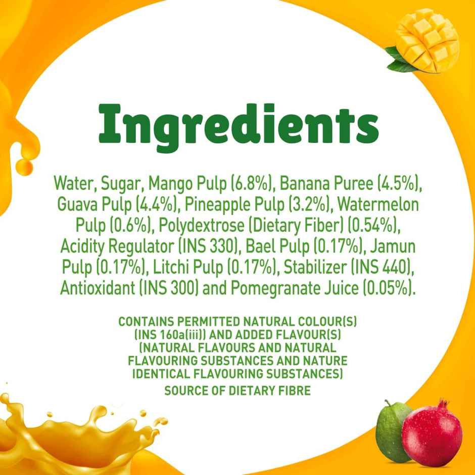 B Natural Mixed Fruit Juice