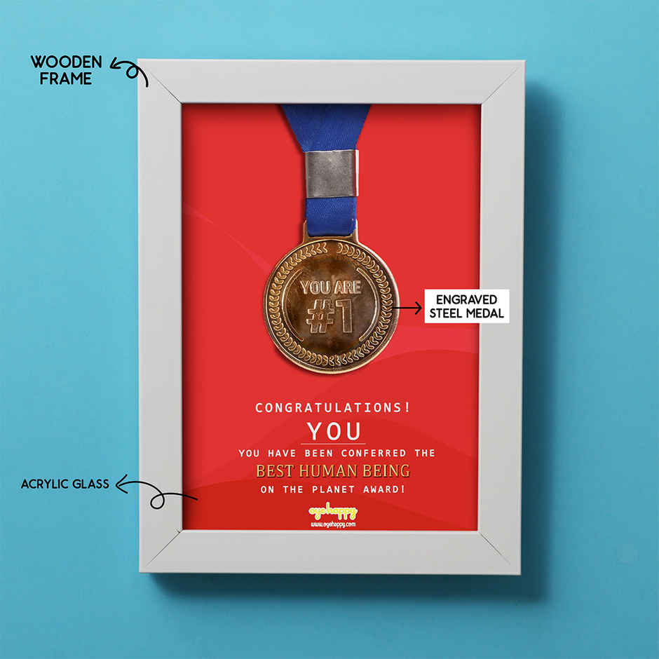 Oye Happy Best Human Medal Gifting | Teachers Day Special