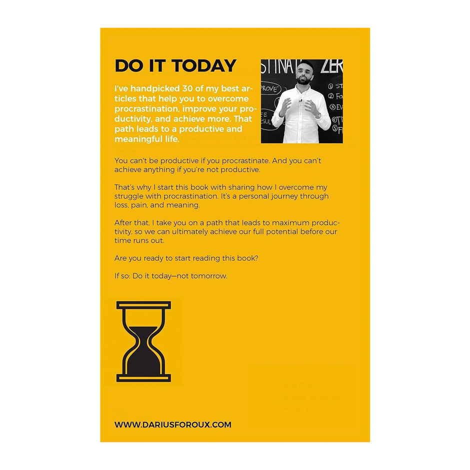 Crossword Do it Today by Darius Foroux