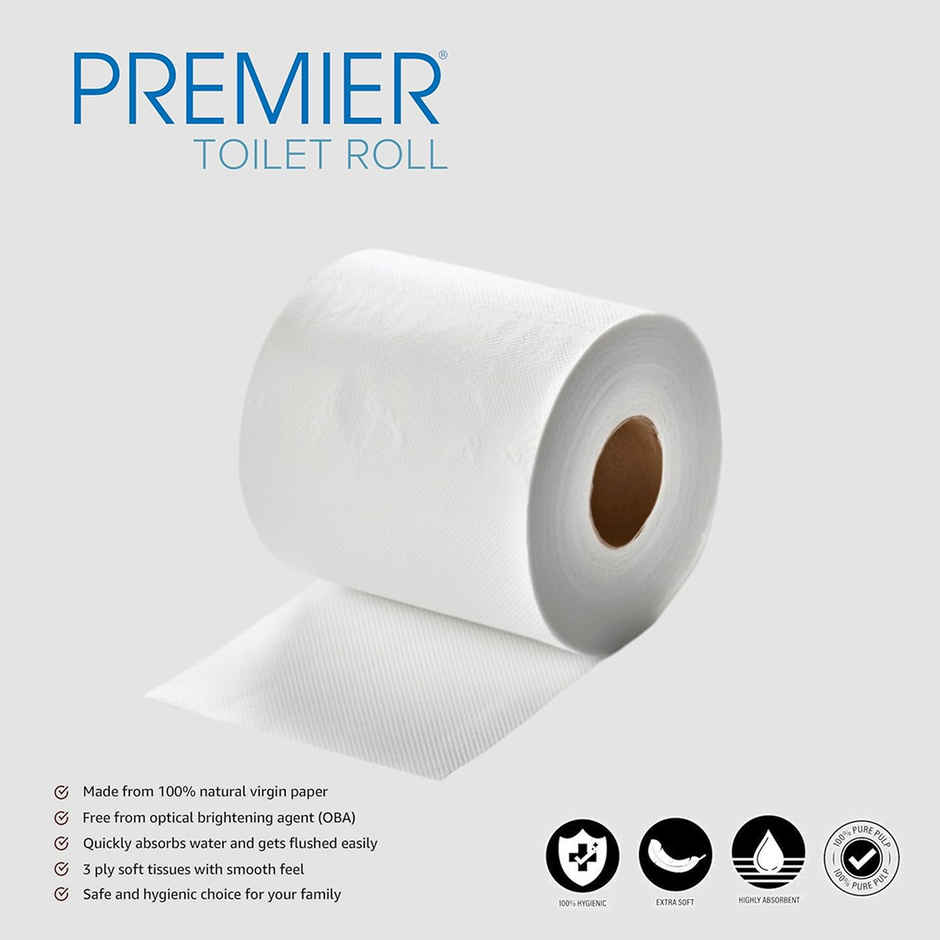 Premier Toilet Roll 10 in 1 | 160 pulls | 2 ply