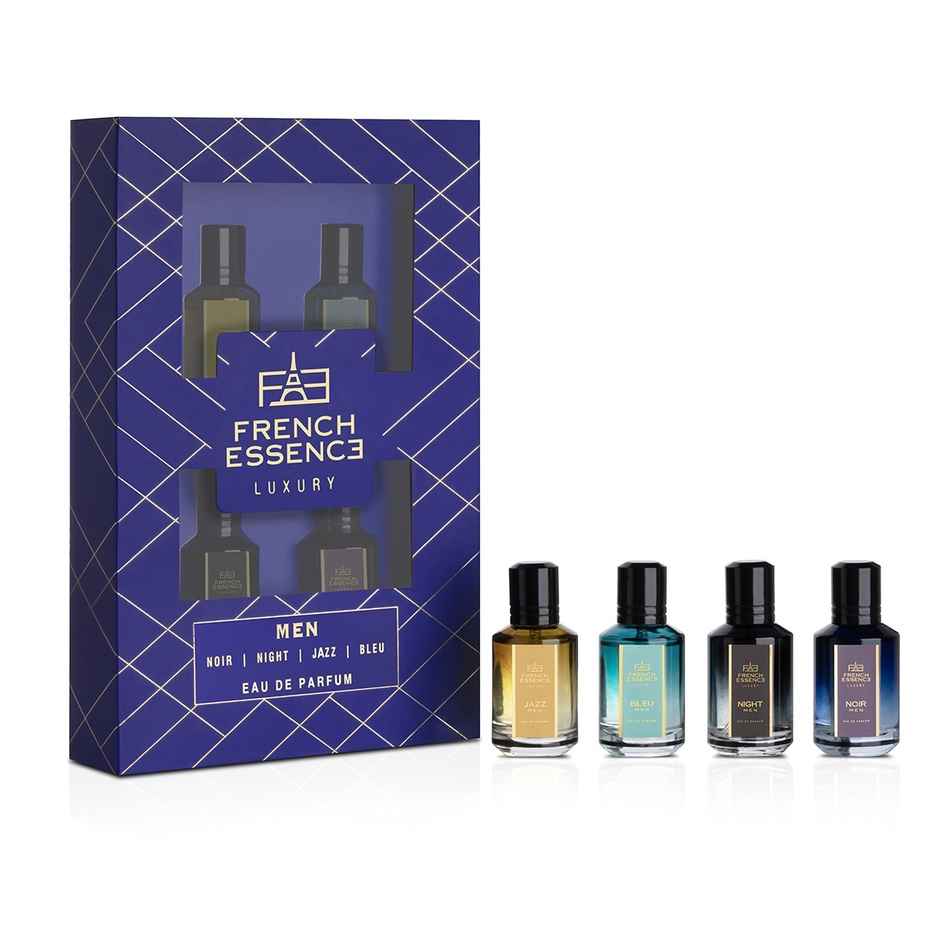 French Essence Gift Set - Edp | Men | Noir | Night | Jazz | Bleu
