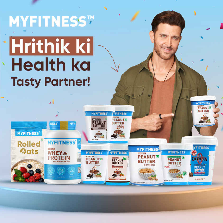 MyFitness Chocolate Peanut Butter Smooth Spread | High Protein