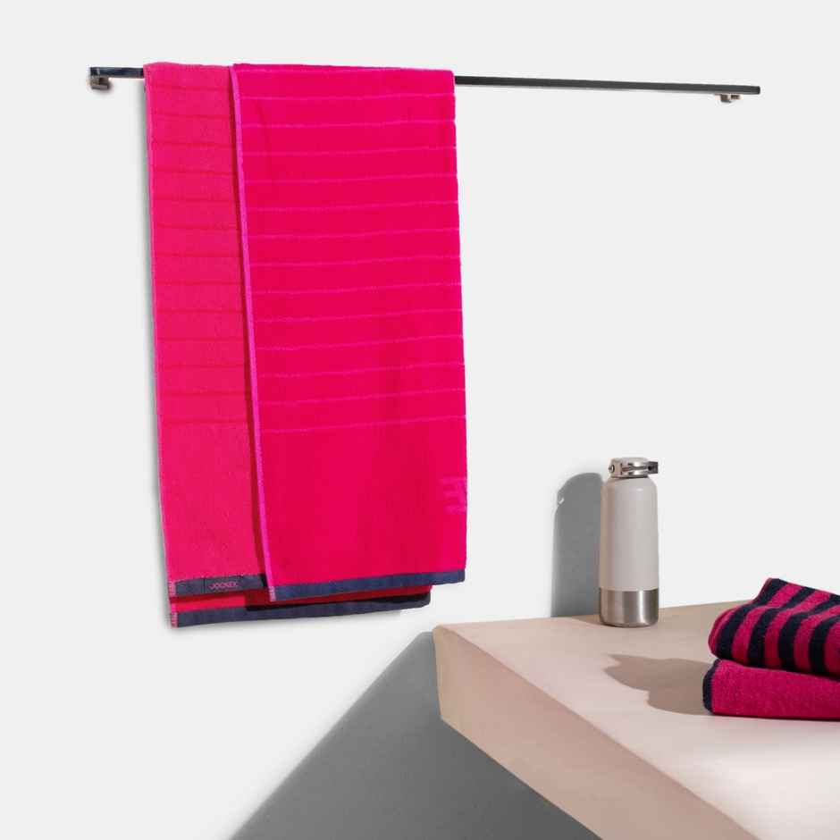 Jockey T142 Men's Cotton Rich Terry Ultrasoft and Durable Solid Bath Towel