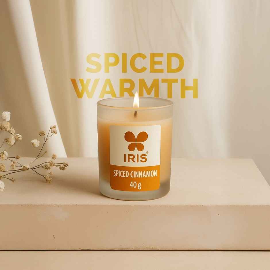 IRIS Bistro Glow Frosted Shot Glass Votive Candles Gift Box | Home Decor