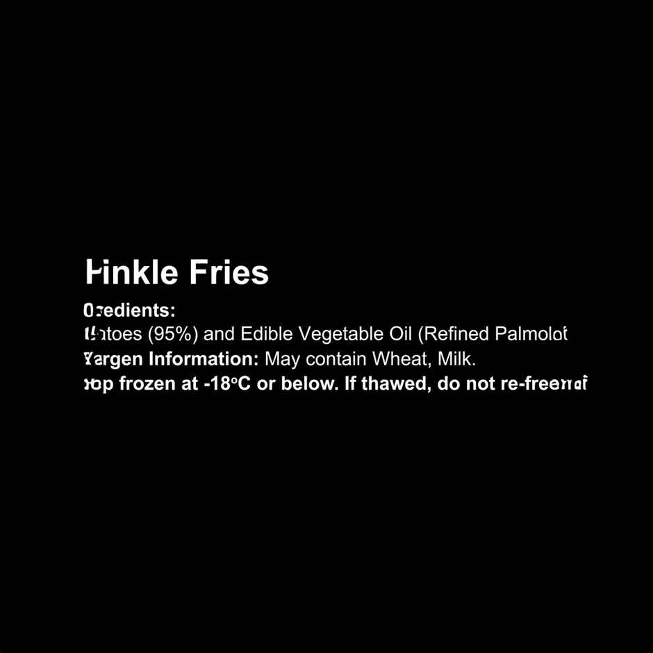 Hyfun Crinkle Fries | Crispy & Fun