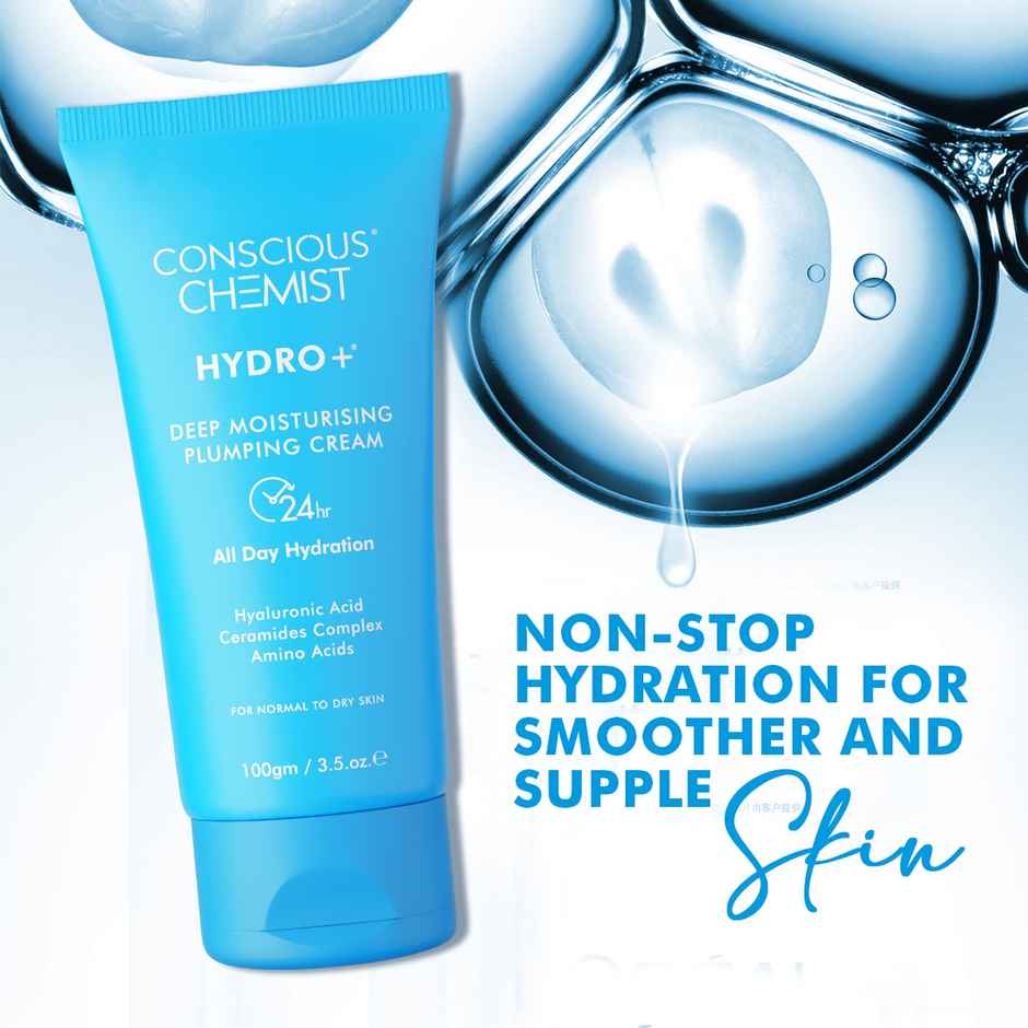 Conscious Chemist Hyaluronic Acid Lightweight Gel Moisturizer For Intense Hydration
