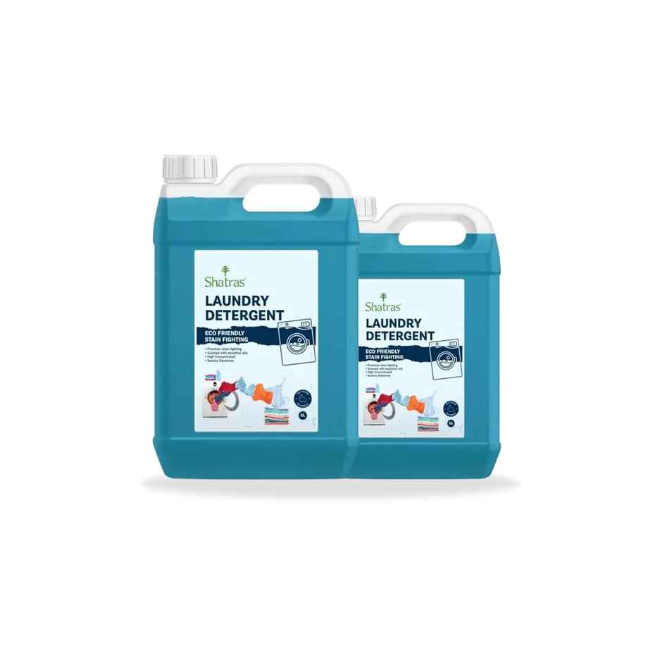 Shatras Eco-Friendly Lavender Liquid Detergent | For All Types Of Washing Machine | Pack Of 2