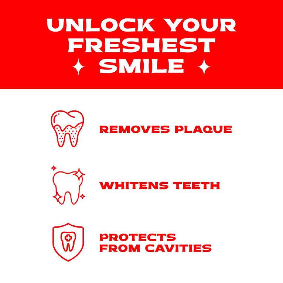 Closeup Toothpaste | Long lasting 18 Hours Of Fresh Breath & White Teeth