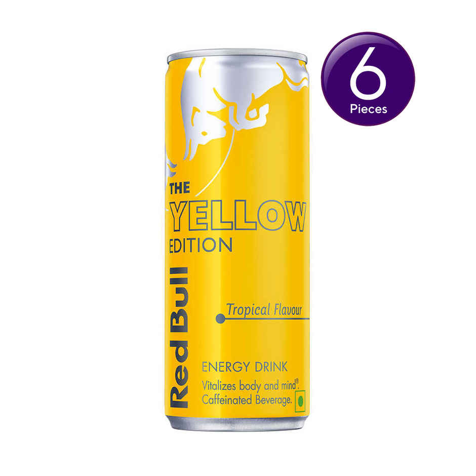 Red Bull Yellow Edition Energy Drink Combo   