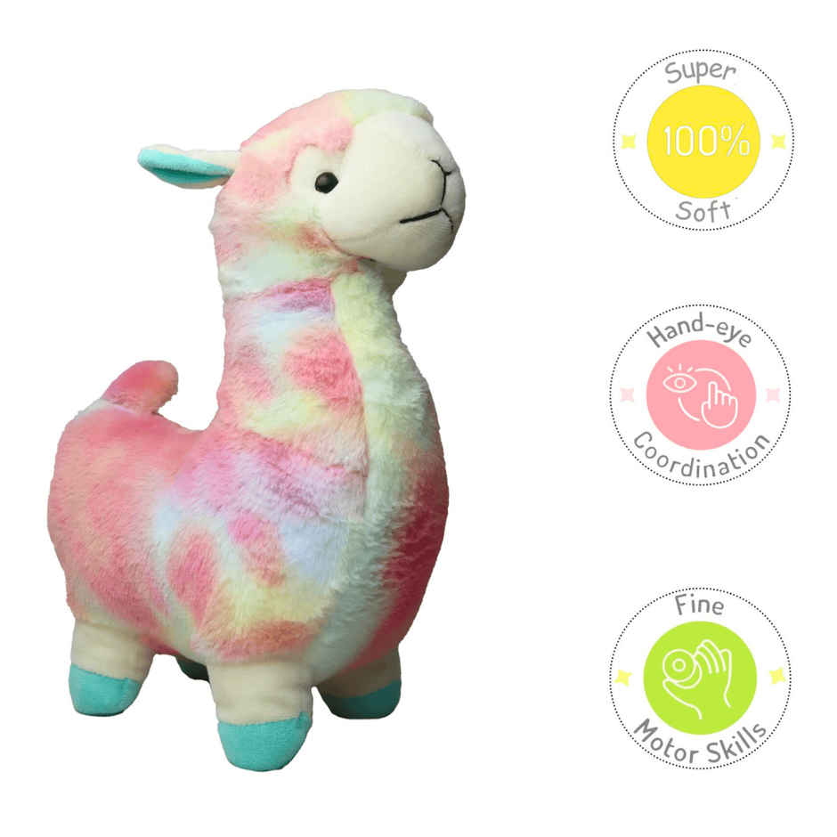Toytales Cute Colorful Lama Soft Toy | Perfect Gift For Kids