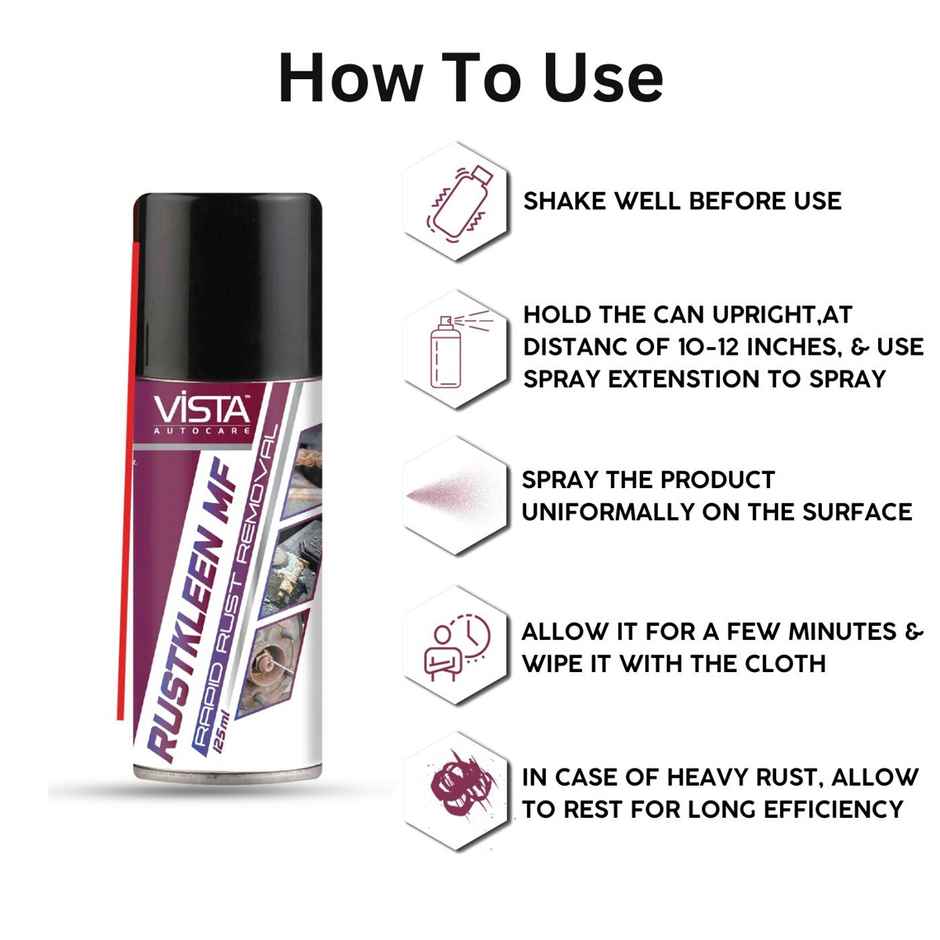 Vista Auto Care Rustkleen Mf | Rust Cleaner