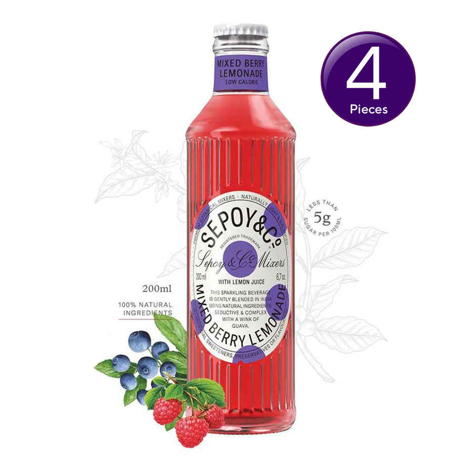 Sepoy & Co. Mixed Berry Lemonade | Fruity & Refreshing Combo 