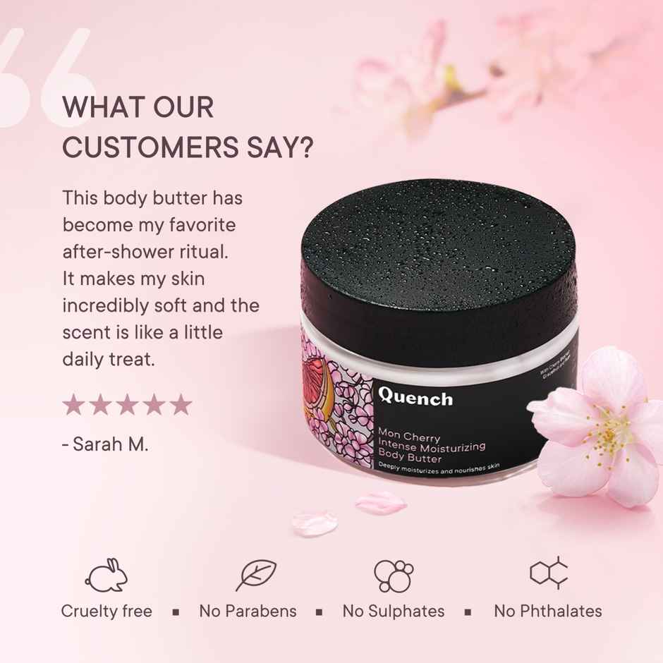 Quench Mon Cherry Intense Moisturizing Body Butter