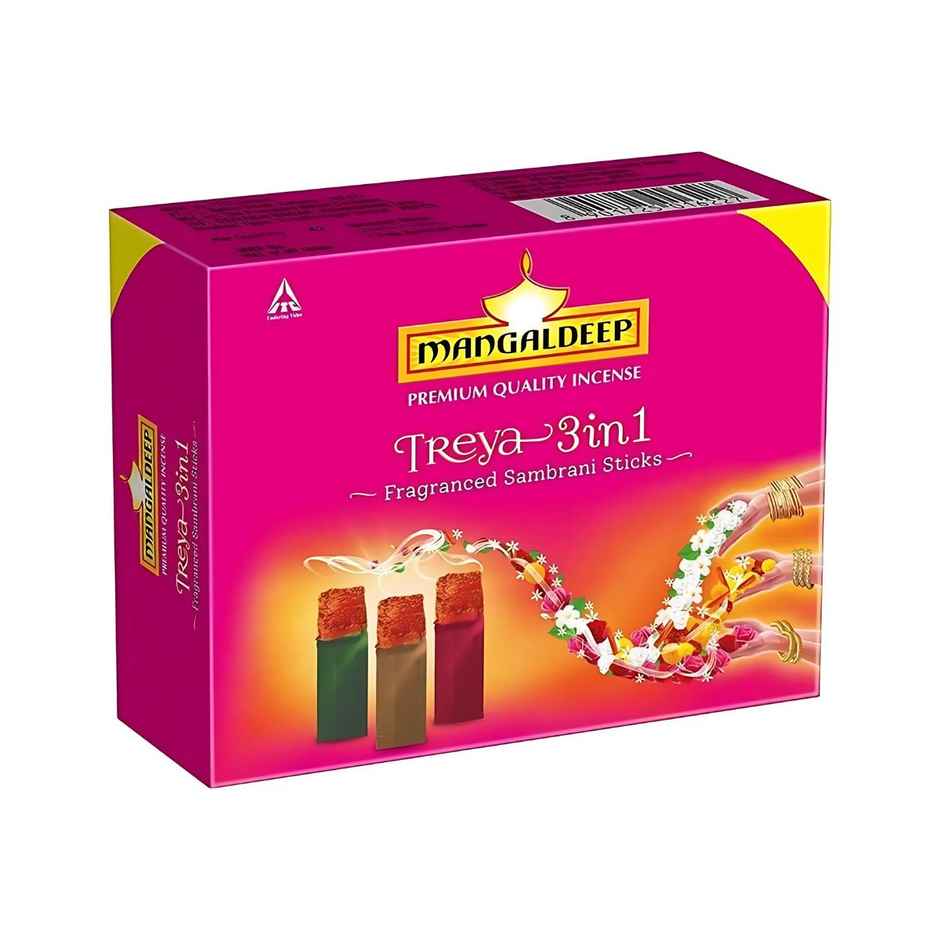 Treya 3 In 1 Sambrani Sticks - Fragranced Sambrani Sticks