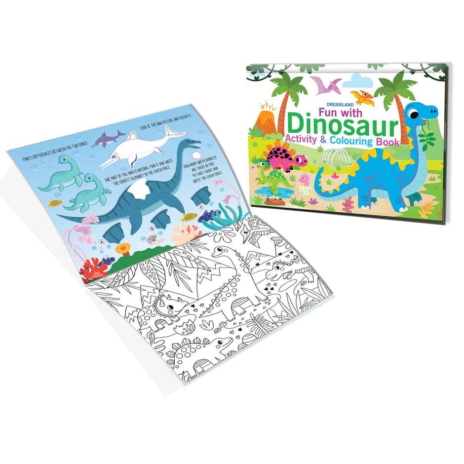 Dreamland Fun with Dinosaur Activity & Colouring