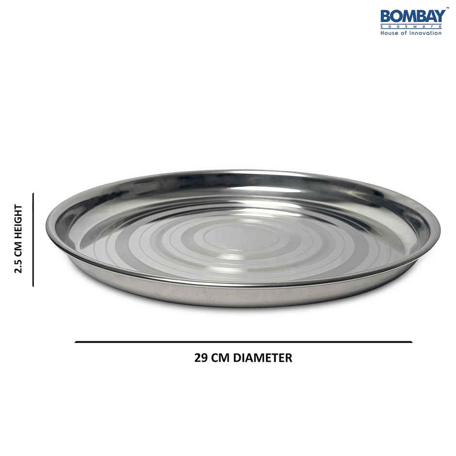 Bombay Kookware Stainless Steel Thali Combo