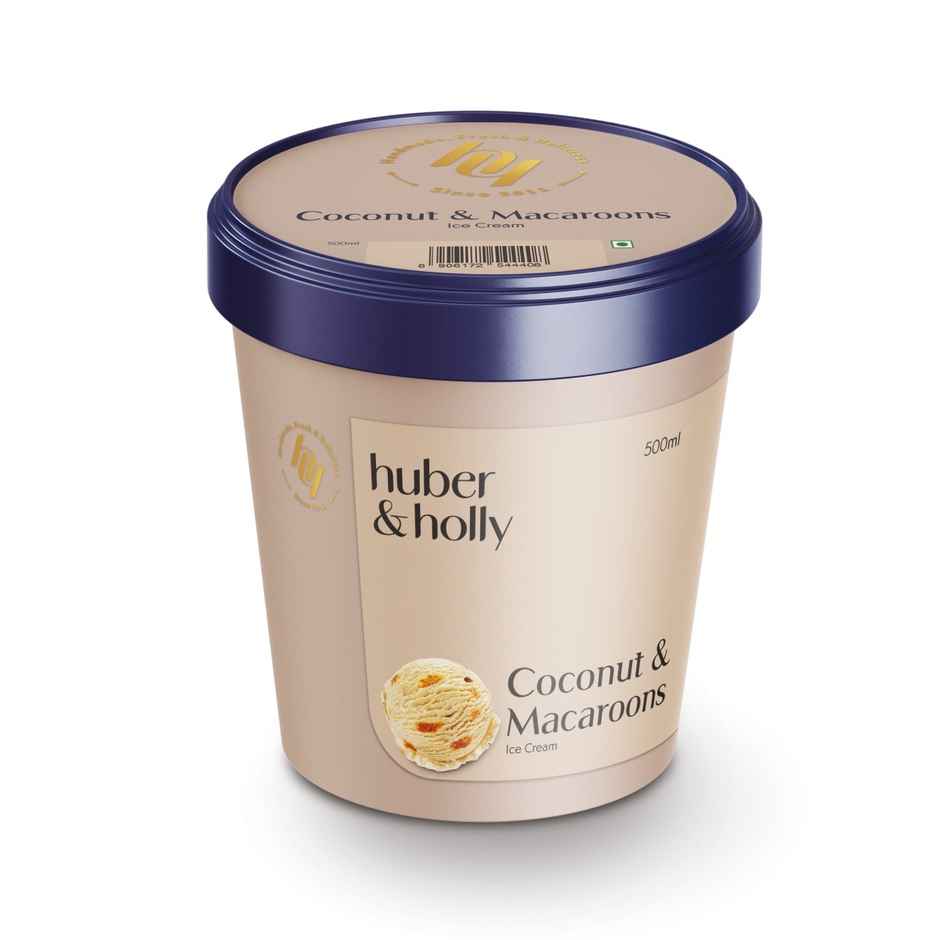 Huber & Holly Coconut And Macaroons Ice Cream Tub