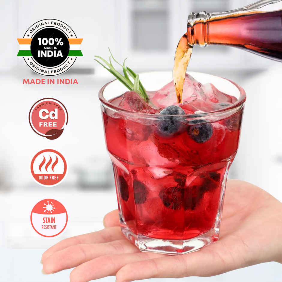 Yera Stylo 260 ml Whisky Tumbler Set 6 pcs