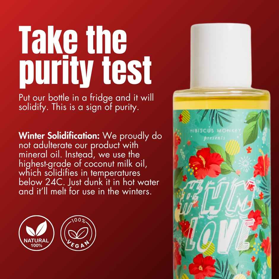 Hibiscus Monkey Hm Love Scalp & Hair Oil