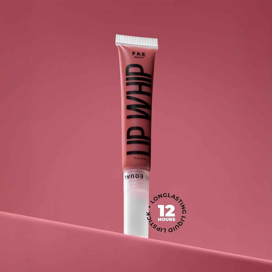 Fae Beauty Lip Whip 12H Matte Liquid Lipstick Enriched With Vitamin E And Cherry Coffee | Wet