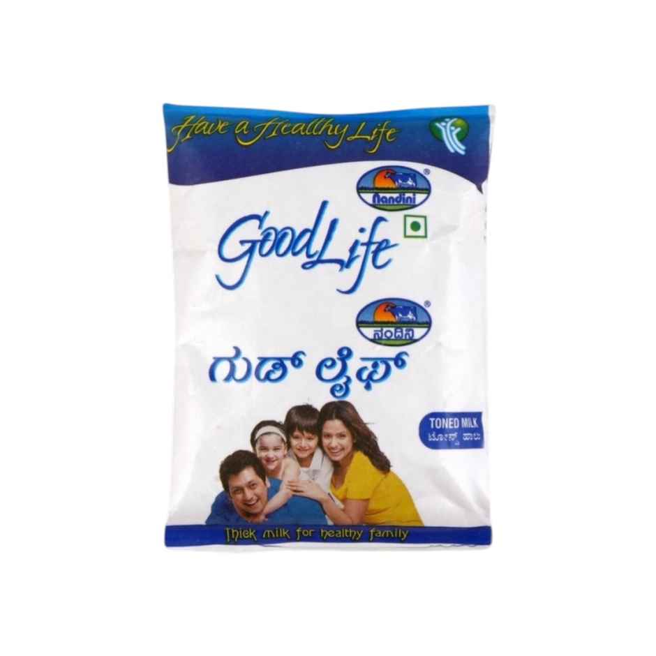 Nandini Good Life Toned UHT Milk (Fino Pouch) Combo