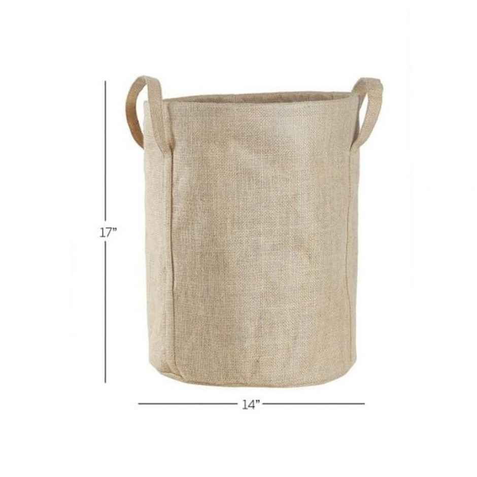 Foldable Fabric Laundry Bag with Carry Handles
