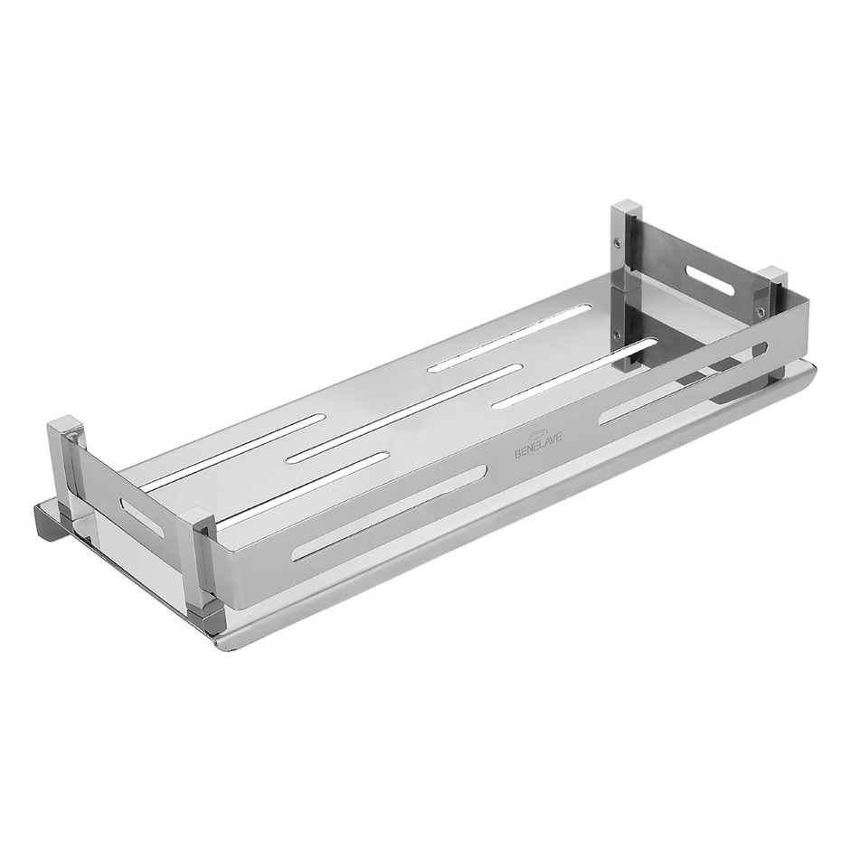 Benelave By Hindware Multi-Purpose Shelf For Bathroom And Kitchen | Stainless Steel Construction
