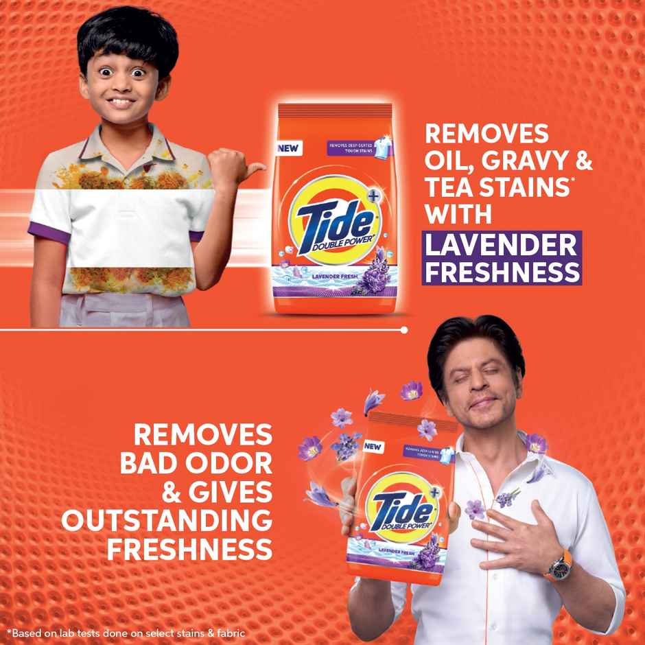 Tide Plus Lavender Detergent Powder