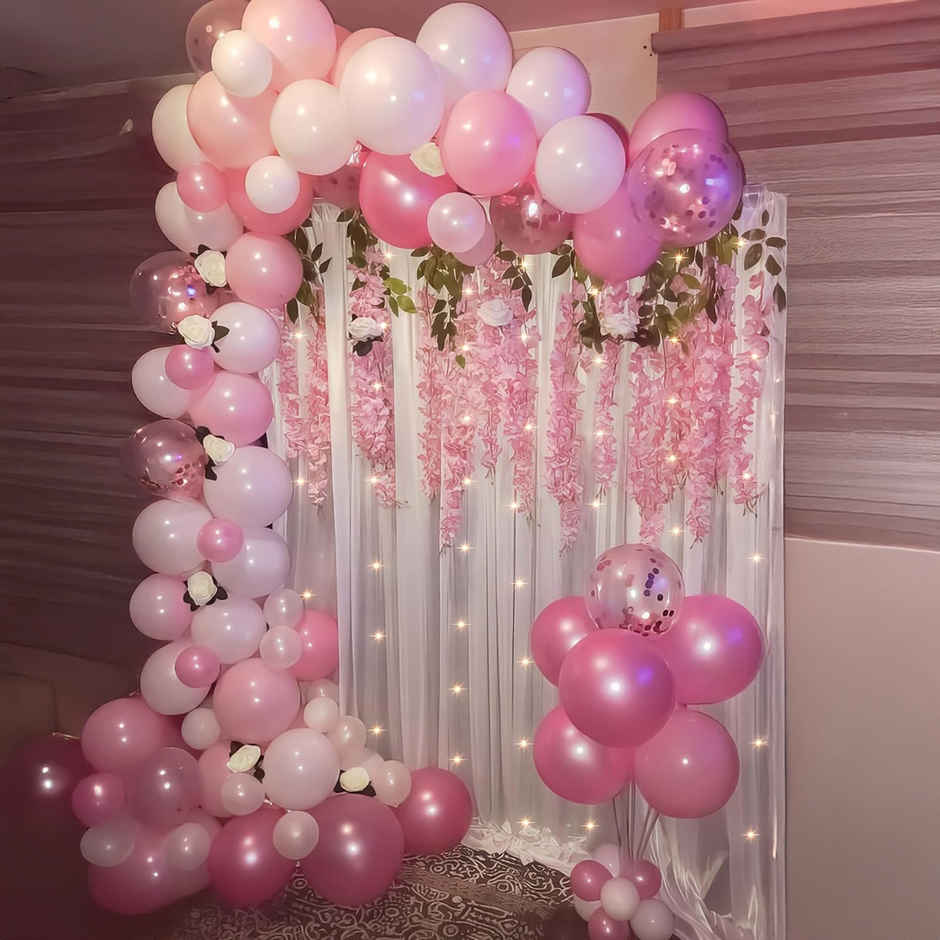 Pink Theme Valentine's Day Backdrop Decoration | Special You