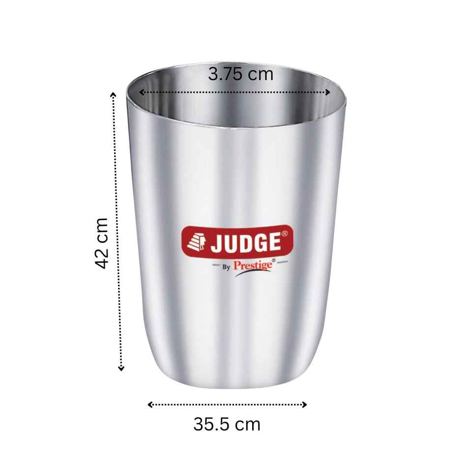 Judge by Prestige Stainless Steel Classic 6 Pc Tumbler Set
