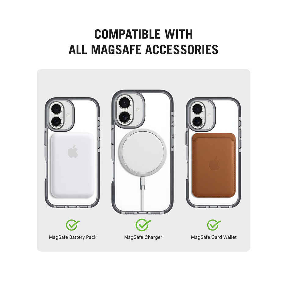 Daily Objects iPhone 17 Stride 2.0 Clear MagSafe Phone Case