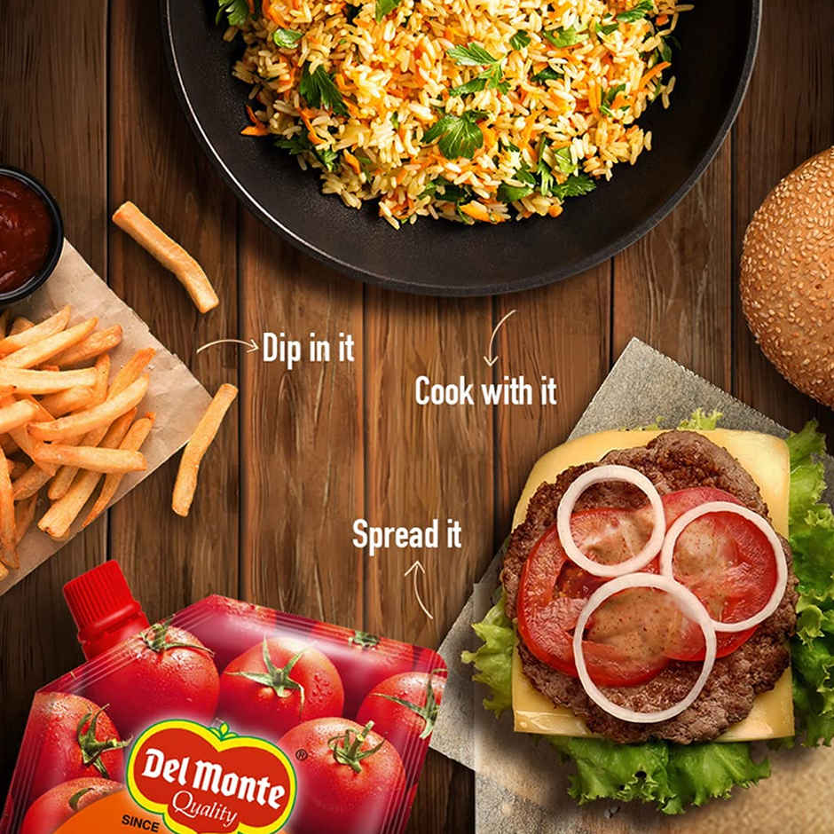 Del Monte Tomato Ketchup Sweet and Spicy Pouch