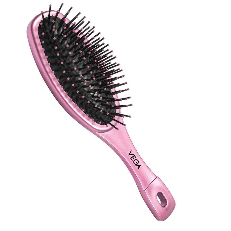 VEGA Cushion Hair Brush For Men & Women | All Hair Types (R1-Cb)