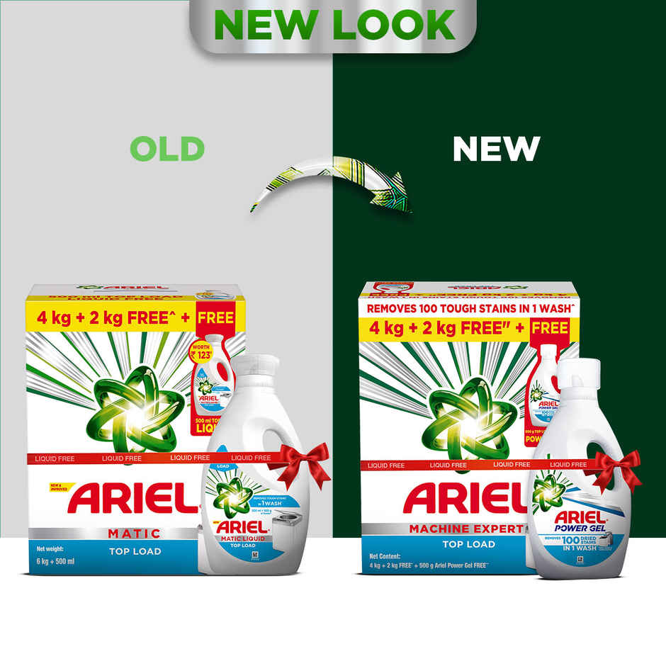 Ariel Matic Top Load Detergent Powder | For Washing Machines