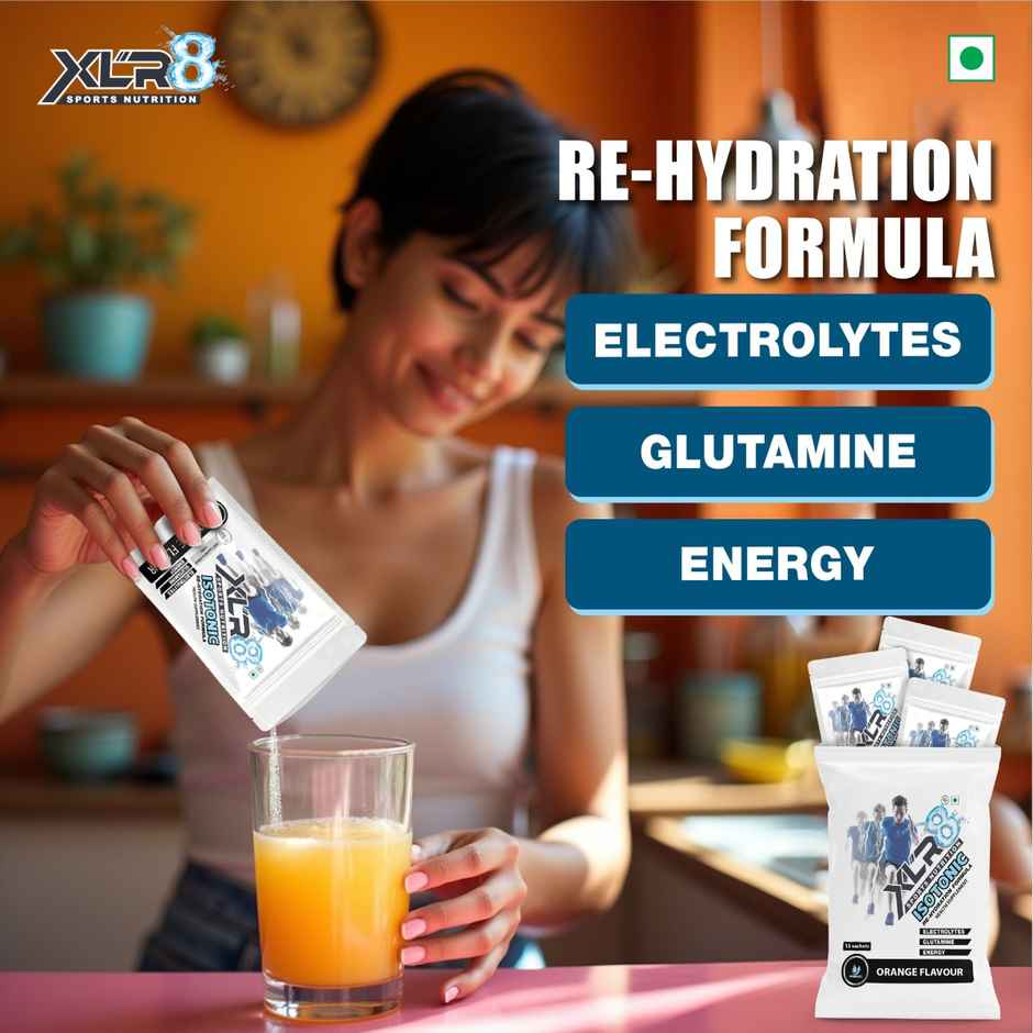 XLR8 Sports Nutrition Orange Energy Drink