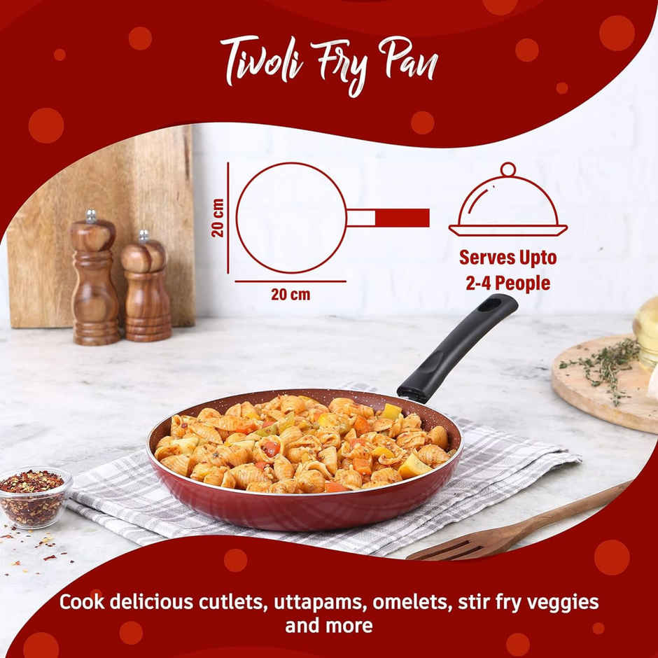 Wonderchef Tivoli Cookware Set Red