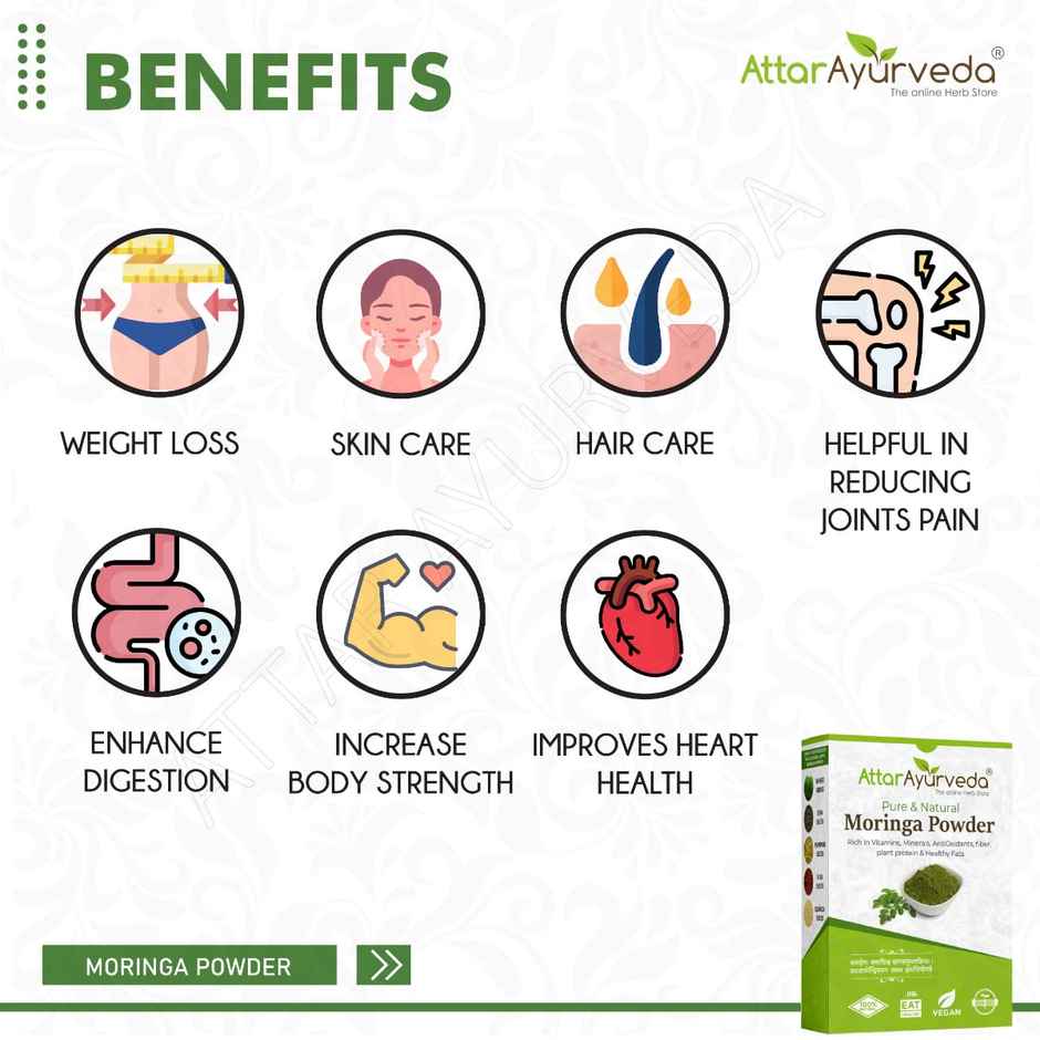 Attar Ayurveda Moringa Powder