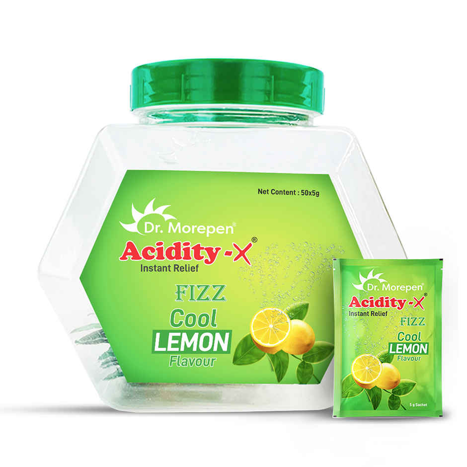 Dr. Morepen Acidity - X for Quick Relief From Acidity | Lemon