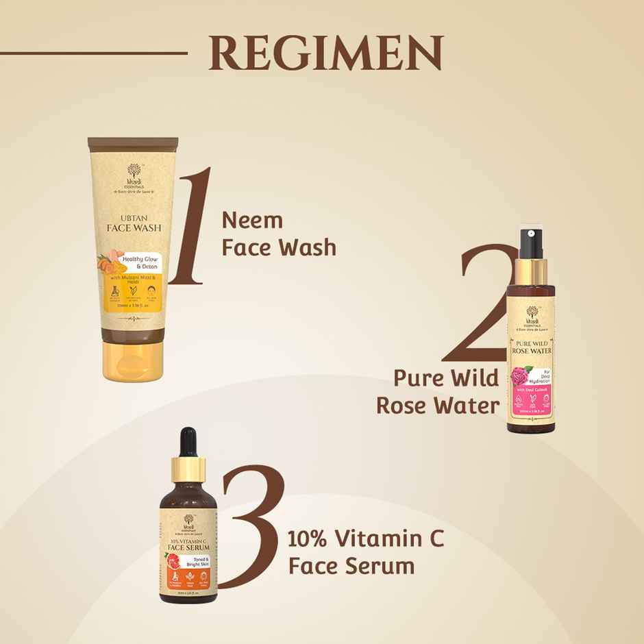 Khadi Essentials Ubtan Face Wash Brightens & Detans Skin | Reduces Breakouts