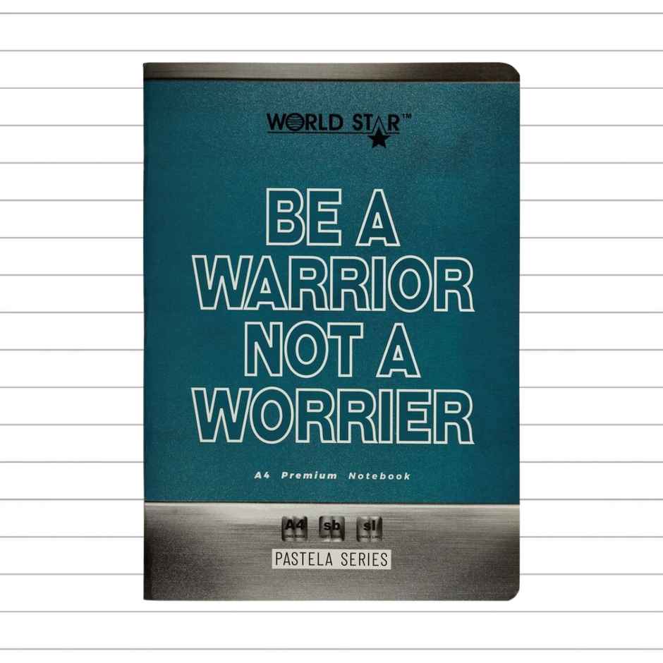 ABK A4 Single Ruled Long Book | 21 x 29.66 cm | 240 Pages