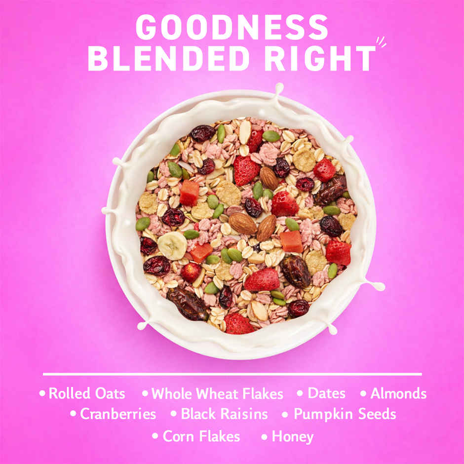 Bagrry's Crunchy Nutty Fruity Muesli