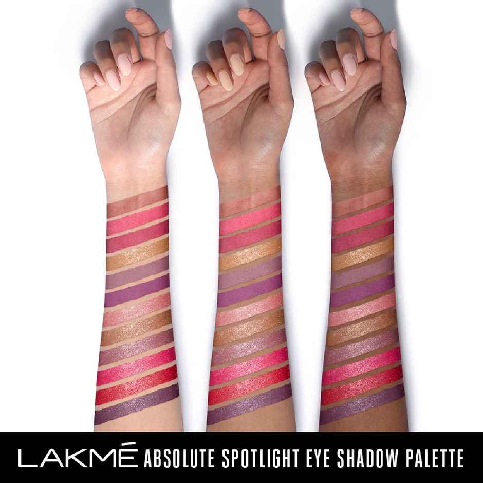 Lakme Spotlight Eye Shadow Palette | Smokin Glam